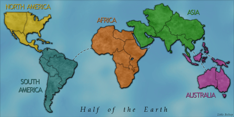 the map